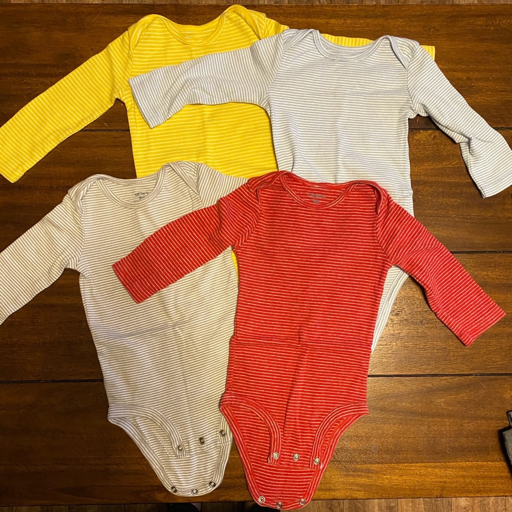 Carter’s long sleeve bodysuits